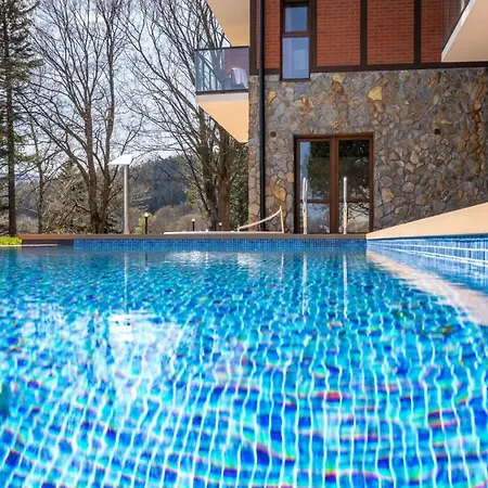 Apartman Przytulny Kat W Park W Budynku Z Basenem, Sauna, Jacuzzi