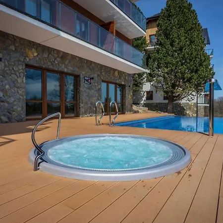 Przytulny Kat W Park W Budynku Z Basenem, Sauna, Jacuzzi *