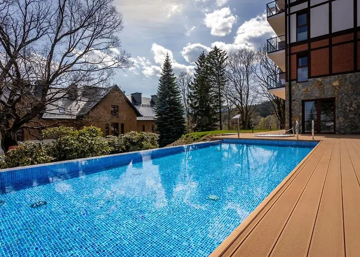 Przytulny Kat W Park W Budynku Z Basenem, Sauna, Jacuzzi * Szklarska Poreba